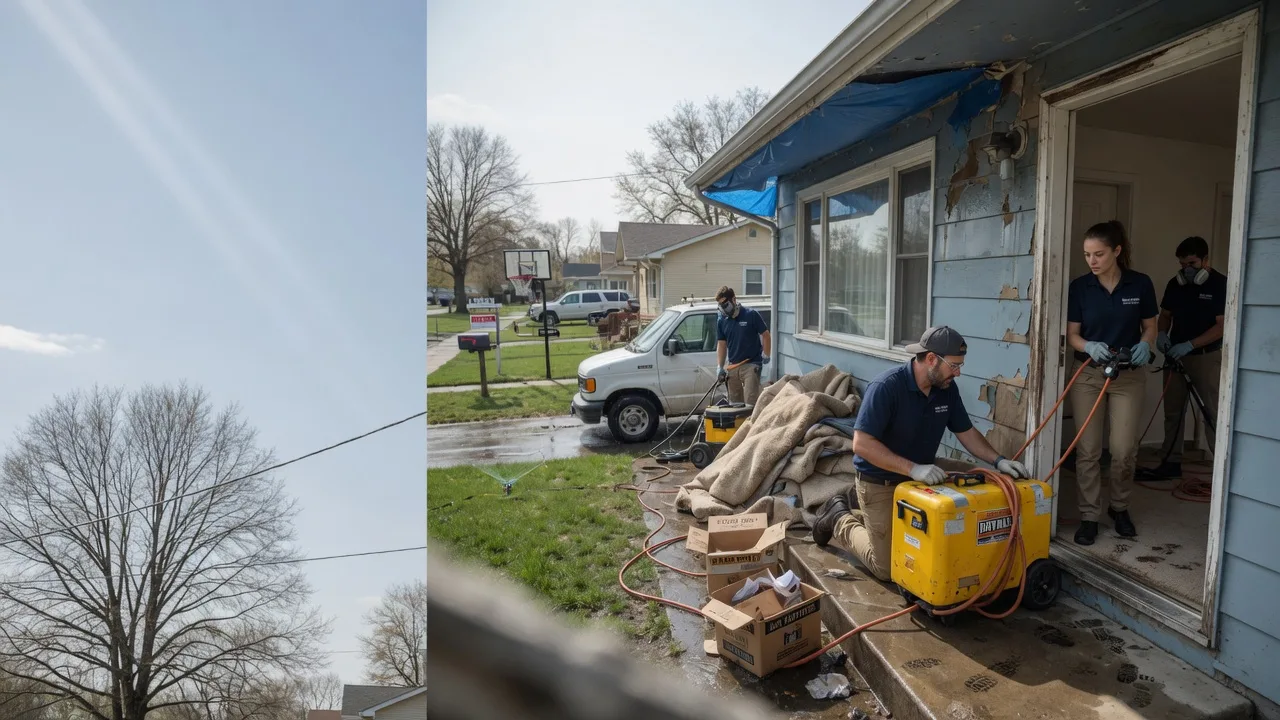 Basement Flood Cleanup in Long Island, VA near me
